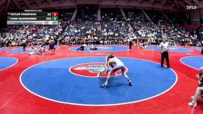 3A-106 lbs Cons. Round 2 - TAYLOR THOMPSON, Jefferson vs Hank Mannheimer, Oconee County