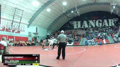 157 lbs Quarters & Wb (16 Team) - Will Rowland, Alexandria Monroe vs Brandon Casebolt, Tell City