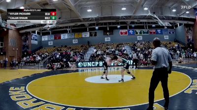 184 lbs Semifinal - Calan Staub, Mount Olive vs Kyler Pickard, Belmont Abbey