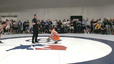 70 kg Champ. Rd Of 128 - Landon Robideau, Cowboy RTC/ Titan Mercury Wrestling Club vs Kaiden Dietzenbach, Maverick WC