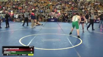 192 lbs Champ. Round 2 - Owen Zickafoose, Troy vs Ernest Cyrus, Huntington