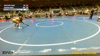 101 lbs Consi Of 8 #1 - Braxton Plunk, Coweta Tiger Wrestling vs Carter Jones, SWAT