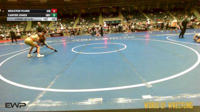 101 lbs Consi Of 8 #1 - Braxton Plunk, Coweta Tiger Wrestling vs Carter Jones, SWAT