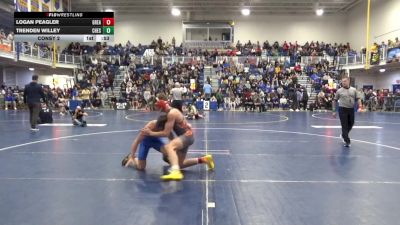 139 lbs Consy 2 - Logan Peagler, Greater Latrobe vs Trenden Willey, Chestnut Ridge