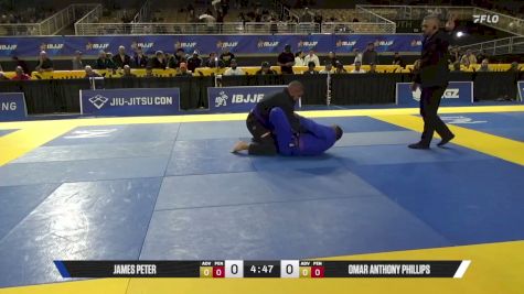 OMAR ANTHONY PHILLIPS vs JAMES PETER 2026 Pan Jiu Jitsu IBJJF Championship