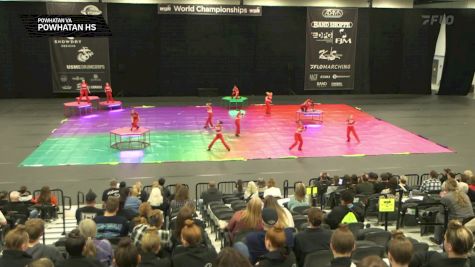 Powhatan HS "Powhatan VA" at 2025 WGI Guard World Championships