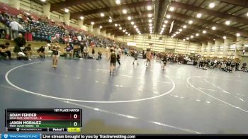 83 lbs Finals (2 Team) - Adam Fender, Gold Rush Wrestling vs JAXON MORALEZ, West Coast Riders