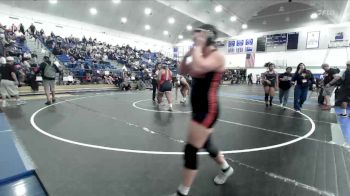 235 lbs Cons. Semi - Isabella Lorenzana, Marina vs Allison Cortes, Rio Mesa