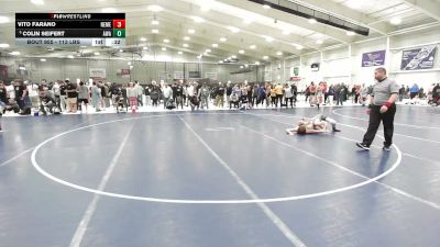 113 lbs Cons. Quarters - Vito Farano, New Mexico vs Colin Seifert, Askren Wrestling Academy