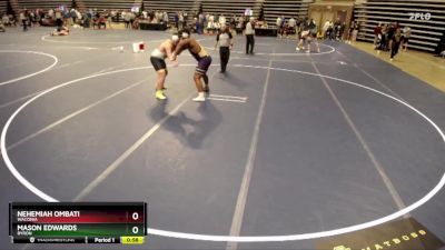 285 Championship Bracket Cons. Round 3 - Nehemiah Ombati, Waconia vs Mason Edwards, Byron