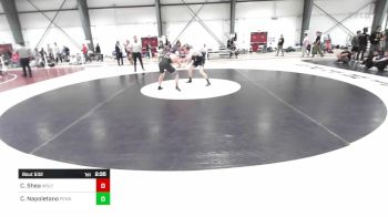 157 lbs Consi Of 4 - Cj Shea, Wesleyan vs Cavin Napoletano, Pennsylvania College Of Technology