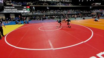 6A 152 lbs Quarterfinal - Leona Layne, Rockwall vs Elizabeth Castro, Cypress Ridge