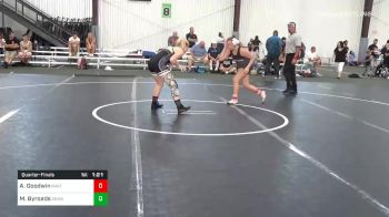 142 lbs Quarterfinal - AshLynn Goodwin, Maize WC vs Madison Byroads, Okwa