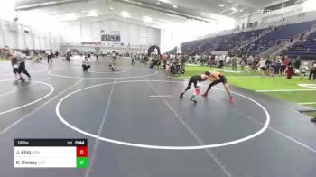 116 lbs Consi Of 8 #2 - Julian King, Lions WC vs Kaden Kimzey, Victory Wrestling