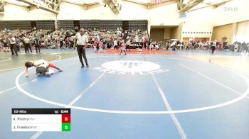 83-M lbs Round Of 16 - Xavier Rivera, Paulsboro vs Jaxson Freeborn, Berks Catholic