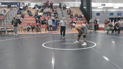 285 lbs Cons. Semi - Tyler Wise, Fairmont State vs Isaiah Vance, Pitt-Johnstown