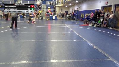 235 lbs Consy 5 - Harley Smith, Kiski Area vs Daelyn Norris, Trinity