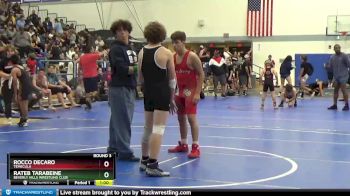 136 lbs Round 3 - Rocco DeCaro, Temecula vs Rateb Tarabeine, Beverly Hills Wrestling Club