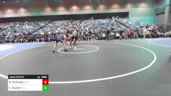 144 lbs Consi Of 16 #1 - Mack Rutledge, Ridgeline vs Emilio Roybal, Slam Academy