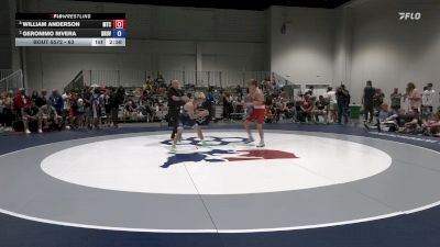 63 lbs Cons. Semis - William Anderson, Minion Training Center vs Geronimo Rivera, Brunson UVRTC