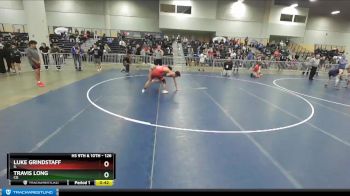 126 lbs Cons. Round 5 - Travis Long, CO vs Luke Grindstaff, IL