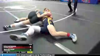 Cons. Round 1 - Kyle Peterson, Raymond Central vs Baylor Kaup, Logan View