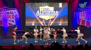 Cheer-riffic Techniques - Red Feathers [2025 L2 Senior - D2 - Small - B Day 2] 2025 NCA All-Star National Championship