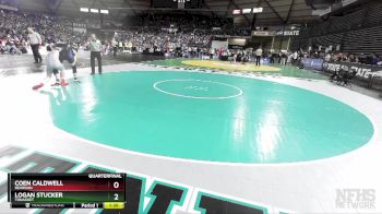 1B/2B 138 Quarterfinal - Logan Stucker, Tonasket vs Coen Caldwell, Reardan