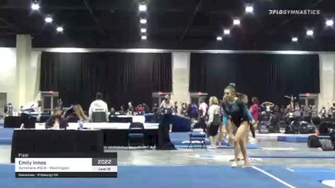 Emily Innes - Floor, Gymkhana #924 - Washington - 2021 USA Gymnastics Development Program National Championships