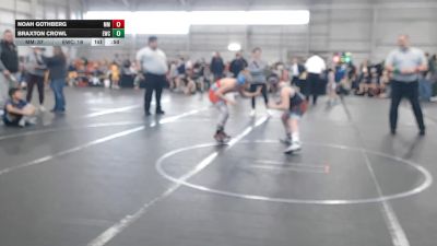 100 lbs Semis & 1st Wrestleback (8 Team) - Braxton Crowl, Empyre WC vs Noah Gothberg, Mitten Mayhem