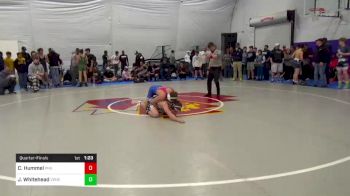 115 lbs Quarterfinal - Caleb Hummel, Philipsburg vs John Whitehead, Venetia