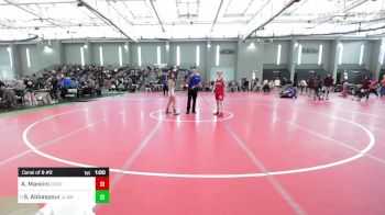 120 lbs Consi Of 8 #2 - Angela Mancini, Conard vs Sophia Abbaspour, Jonathan Law