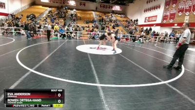 155 lbs Semifinal - Eva Anderson, Sheridan vs Rowen Ortega-Hand, Thunder Basin