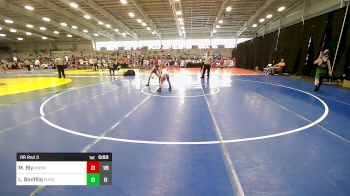 70 lbs Rr Rnd 3 - Matthew Bly, Mat Assassins Yellow vs Logan Bonfilio, Pursuit Wrestling Academy - Green