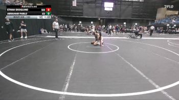 133 lbs Cons. Round 4 - Abraham Pablo, Arizona Christian University vs Ethan Skoglund, Northwestern (Iowa)