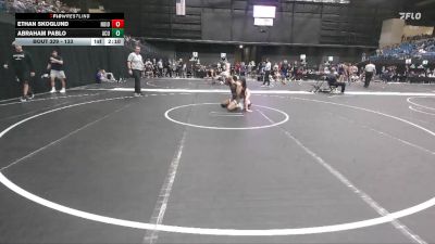 133 lbs Cons. Round 4 - Abraham Pablo, Arizona Christian University vs Ethan Skoglund, Northwestern (Iowa)