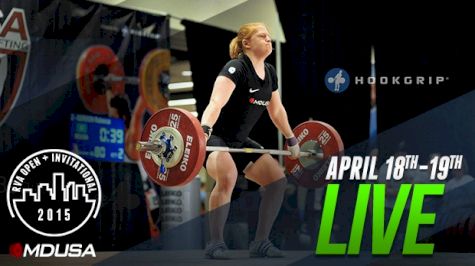 RVA Open and Invitational Weightlifting Competition 2015