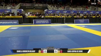 Aurea Sophia De Chene vs Isabella Brooklyn Oclaray 2026 Pan Kids Jiu-Jitsu IBJJF Championship