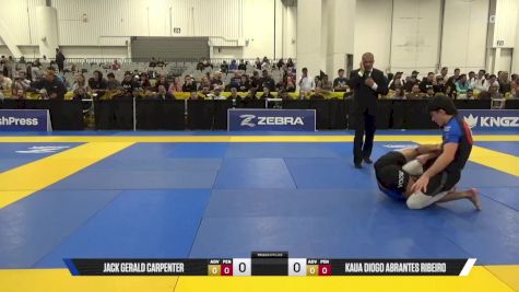 Kaua Diogo Abrantes Ribeiro vs Jack Gerald Carpenter 2025 World IBJJF Jiu-Jitsu No-Gi Championship