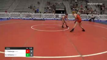 132 lbs Prelims - Trey Thebarge, Great Neck Red vs Ben Williams, Grit Mat Club HS