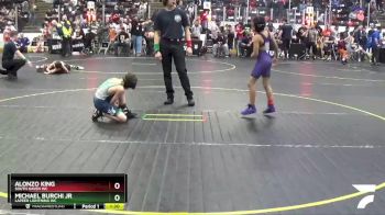 69 lbs Champ. Round 1 - Alonzo King, South Haven WC vs Michael Burchi Jr, Lapeer Lightning WC