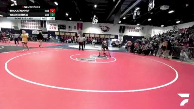 150 lbs Cons. Semi - Gavin Meraw, Aliso Niguel vs Brock Kenney, Trabuco Hills