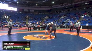 190 lbs Quarterfinal - Afi Koumasse, East Moline (United) vs Jayden Huesca-Rodriguez, West Chicago (H.S.)