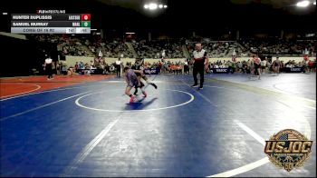 61 lbs Consi Of 16 #2 - Hunter Duplissis, Eastside Pride Wrestling Club vs Samuel Murray, Marlow Outlaws