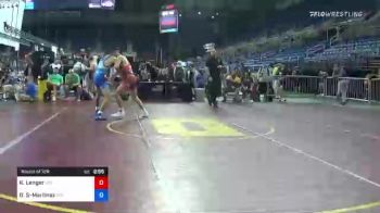 138 lbs Round Of 128 - Kage Lenger, Missouri vs Diego Snell-Martinez, New Mexico