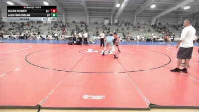 220 lbs Rr Rnd 2 - Blake Bowen, Mat Warriors vs Alex Brackman, Division-1 Potentially Dangerous