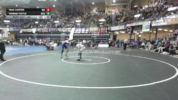 120 lbs Quarterfinal - Roman Tuttle, Gypsum-Southeast Of Saline HS vs Max Carter, Norton Community HS