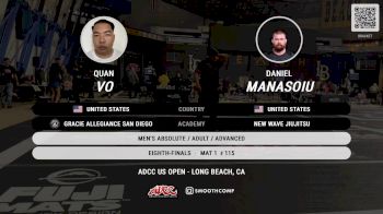 Daniel Manasoiu vs Quan Vo 2024 ADCC Long Beach Open