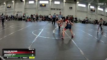 84 lbs Round 5 (10 Team) - Kallen Snyder, ROUGHHOUSE vs Anthony Bly, Rambler WC