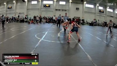 84 lbs Round 5 (10 Team) - Kallen Snyder, ROUGHHOUSE vs Anthony Bly, Rambler WC